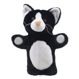 Eco Animal Puppet - Buddies Black & White Cat